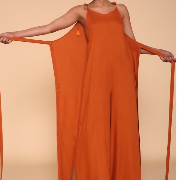 jumpsuit Wrap free spirit boho resort sunset vibes - Picture 5 of 7